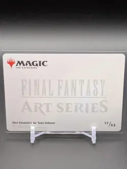 VIVI ORNITIER ART CARD 17 - Art Series: FINAL FANTASY Special NM - - Image 2
