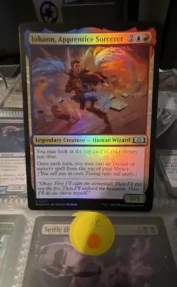 Johann, Apprentice Sorcerer Wilds of Eldraine Foil - Image 1