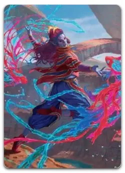 Rootha, Mastering the Moment Art Card #34 NM Art Series: Secrets of Strixhaven - Image 1