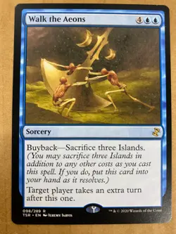 MTG 1x Walk the Aeons # 98 Time Spiral Remastered Magic the Gathering x1 NM - Image 1