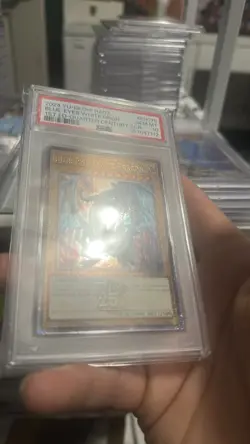 Konami Yu-Gi-Oh! Blue-Eyes White Dragon QCSR 1st Ed RA03-EN079 PSA 10 2024 - Image 3