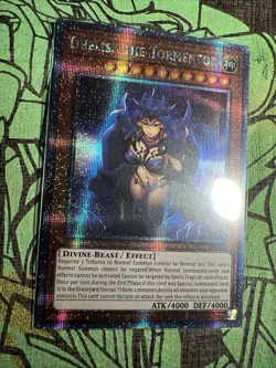 Obelisk The Tormentor Waifu YuGiOh HOLO Foil Rare Goddess Story Doujin Card - NM - Image 3