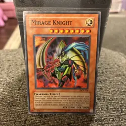 Mirage Knight Super Rare DCR-018 Dark Crisis Unlimited LP Yugioh Card - Image 1