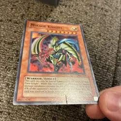 Mirage Knight Super Rare DCR-018 Dark Crisis Unlimited LP Yugioh Card - Image 5
