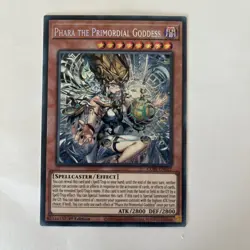 CORI-EN022 Phara the Primordial Goddess Secret Rare 1st Ed YuGiOh - Image 1