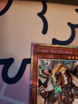 Konami Yu-Gi-Oh! TCG Surge Blitzclique CORI-EN011 Starlight Rare - Image 3