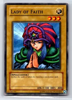 Lady of Faith MRD-119 Common / Short Print Metal Raiders Yu-Gi-Oh Lightly Played - Image 1