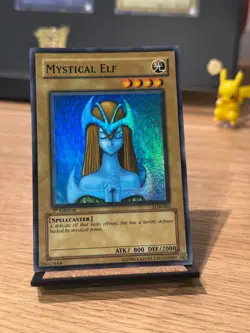 Mystical Elf LOB-062 1st Edition Wavy MP Yu-Gi-Oh! - Image 1