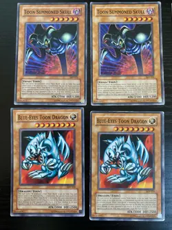 Yu‑Gi‑Oh! Toon Lot – 2x Blue‑Eyes Toon Dragon, Summoned Skull & More LP/MP - Image 5