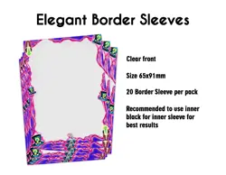 Border Sleeves Magical Hat (20 Sleeves) Yugioh - Image 1