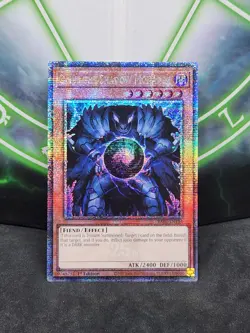 Yugioh Caius The Shadow Monarch RA03-EN194 Quarter Century Secret Rare 1st Ed NM - Image 1