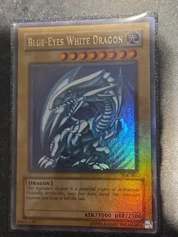 Blue-Eyes White Dragon SDK-001 Starter Deck: Kaiba Ultra Rare MP Yu-Gi-Oh - Image 1
