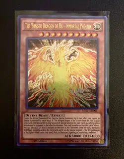 Yu-Gi-Oh! | THE WINGED DRAGON OF RA - IMMORTAL PHOENIX | 1st Ed Foil, MIL1-EN001 - Image 1