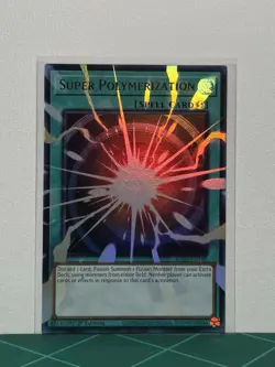 Konami Yu-Gi-Oh! Super Polymerization RA05-EN149 1st Ed Holo English - Image 1