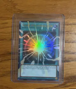 Yugioh Super Polymerization RA05-EN149 Overframe Ultra Rare 1st Ed Near Mint - Image 1