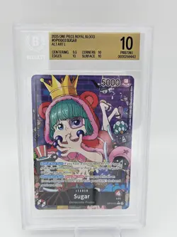 Sugar OP10-003 Leader Alt Art BGS 10 One Piece Card English - Image 1