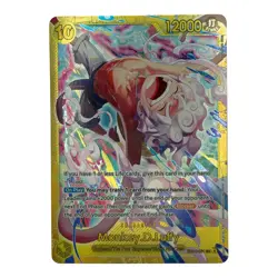 One Piece EB04-061 Monkey D. Luffy SR Alt Art Adventure on Kami’s Island EN NM - Image 1