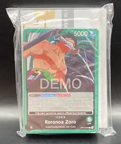 2026 One Piece Roronoa Zoro Demo Deck Sealed - Image 1
