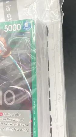 2026 One Piece Roronoa Zoro Demo Deck Sealed - Image 2