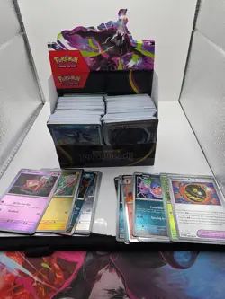 Pokemon Pitch Black 380 Card Bulk Lot W/ Holo & Reverse Holo NM Eng ME05 - Image 4