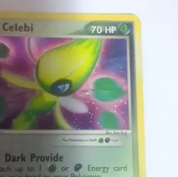 Pokemon Dark Celebi 4/101 EX Hidden Legends Holo Rare 2004 TCG Card - Image 4