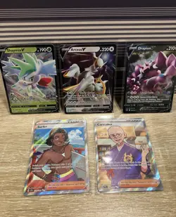 Pokemon TCG: Ultra Card Lot x5 - All Cards Near Mint - V/Full Art - Image 1