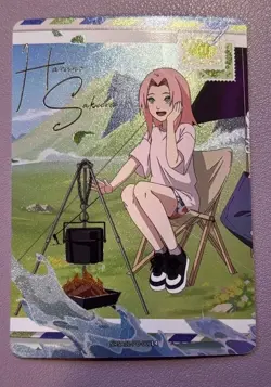Sakura Haruno NRSA01-PU-002L4 English Naruto Kayou Card Heavens Scroll - NM - Image 1