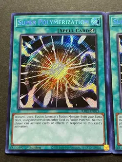 3x Super Polymerization | RA03-EN053 | Secret Rares | NM | 1st Ed | YuGiOh! - Image 3