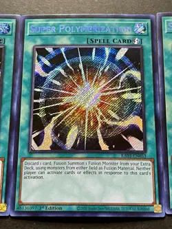3x Super Polymerization | RA03-EN053 | Secret Rares | NM | 1st Ed | YuGiOh! - Image 5