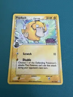 Psyduck Holon Phantoms Stamped Pokemon Card Reverse Holo 81/110 - Image 1