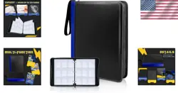 Versatile 9 Pocket Trading Card Binder - Fits Yugioh, MTG & More, Durable Design - Image 2