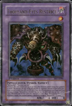 Thousand-Eyes Restrict - Ultra Rare 1st Edition PSV-E084 - HP - YuGiOh - Image 1