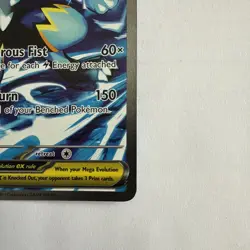 (PRE-RELEASE) - Mega Zeraora ex 114/084 SIR - ENGLISH - Pitch Black Card in Hand - Image 4