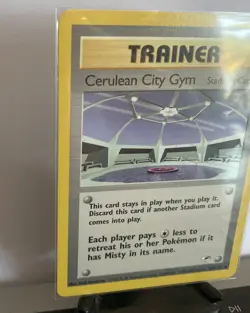 CERULEAN CITY GYM - 108/132 - Gym Heroes - Pokemon Card - NM - Image 2