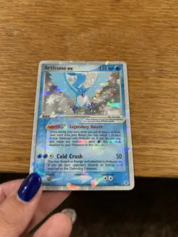 Articuno EX 114/112 Moderately played Reverse Holofoil Pokemon Card - Image 1
