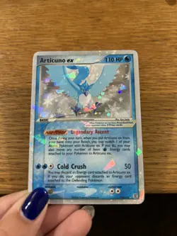 Articuno EX 114/112 Moderately played Reverse Holofoil Pokemon Card - Image 3