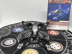 Bakugan Darkus Bone Skuls & Ability Card BakuTech Rare Japan Import Rare - Image 5