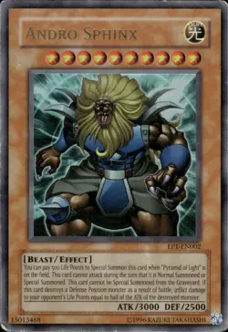 Andro Sphinx - Ultra Rare EP1-EN002 - HP - YuGiOh - Image 1