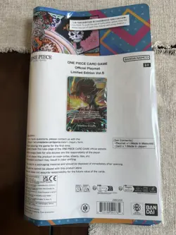 One Piece Card Game Official Playmat Limited Edition Vol.5 + Promo Card IN-HAND - Image 2