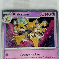 Alakazam (Cosmos Holo) 082/167 Holo Sealed Pokemon Card + Sticker - Image 5