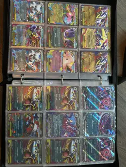 Pokemon Binder, Promo’s, Ex And Holo & Rev Holo. 550+cards Binder Included - Image 1