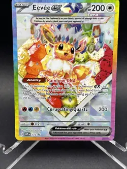 Eevee ex 174 Scarlet & Violet Promo Cards Holo Promo Pokemon TCG NM - Image 1