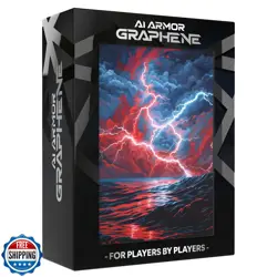 (Red/Blue Storm) - 100ct Textured TCG/MTG Art Card Sleeves (Graphene) - Image 2