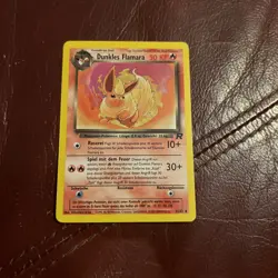 Dark Flareon - Dunkles Flamara (German Pokemon Card) 35/82 Team Rocket set 2000 - Image 1