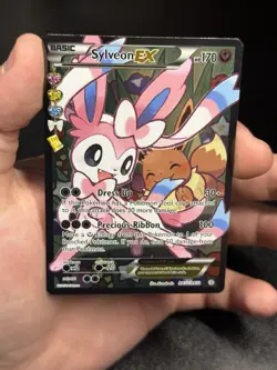 Sylveon EX (Full Art) RC32/RC32 Radiant Collection Holo - Pokemon Card NM - Image 1