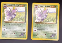 Pokemon TCG Gym Heroes Lot 8 Cards Victreebel Onix Golem Venomoth WOTC LP/HP - Image 2
