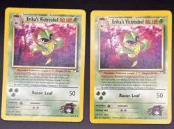 Pokemon TCG Gym Heroes Lot 8 Cards Victreebel Onix Golem Venomoth WOTC LP/HP - Image 4