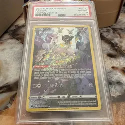 PSA 8 Mew Galarian Gallery CROWN ZENITH GG10/GG70 GEM MINT Graded Pokemon Card - Image 1