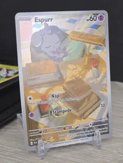 Pokemon Card Espurr 095/088 Holo Illustration Rare Perfect Order 2026 Holo NM - Image 1