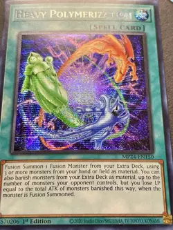 Heavy Polymerization | MP24-EN150 | Prismatic Secret Rare | NM | 1st | YuGiOh! - Image 2